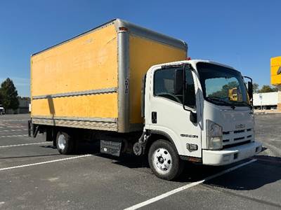 Isuzu NPR Box Truck - 210HP, 6 Speed Automatic, Roll up Door
