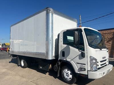 Isuzu NPR Box Truck - 215HP, 6 Speed Automatic, Roll up Door