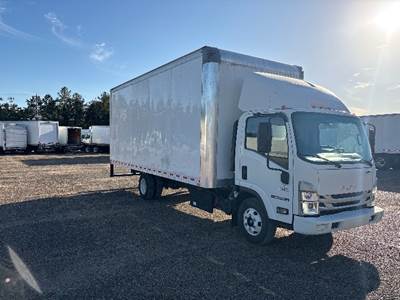 Isuzu NPR Box Truck - 215HP, 6 Speed Automatic, Roll up Door