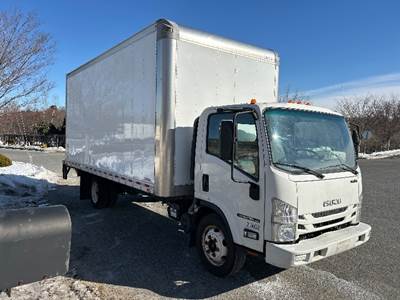 Isuzu NPR EFI 18 ft Box Truck - 297HP, 6 Speed Automatic, Roll up Door