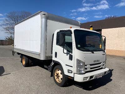 Isuzu NPR EFI Box Truck - 297HP, 6 Speed Automatic, Roll up Door