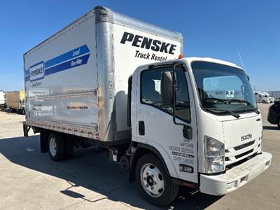 Isuzu NPR EFI Box Truck - 350HP, 6 Speed Automatic, Roll up Door