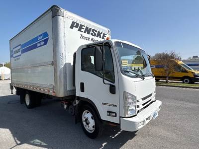 Isuzu NPR EFI Box Truck - 297HP, 6 Speed Automatic, Roll up Door