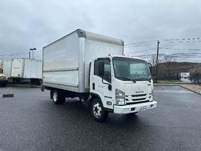 Isuzu NPR EFI 16 ft Box Truck - 297HP, 6 Speed Automatic, Roll up Door