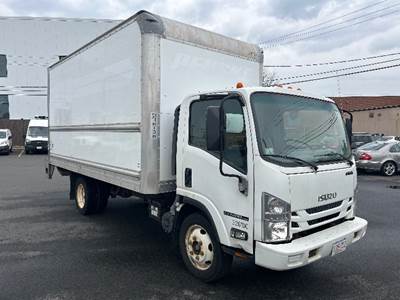 Isuzu NPR EFI 16 ft Box Truck - 297HP, 6 Speed Automatic, Roll up Door