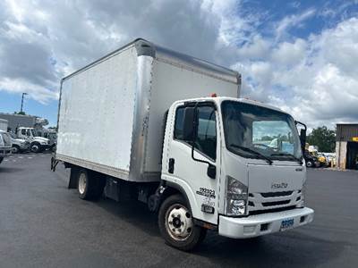 Isuzu NPR EFI Box Truck - 297HP, 6 Speed Automatic, Roll up Door