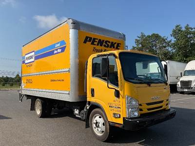 Isuzu NPR EFI Box Truck - 350HP, 6 Speed Automatic, Roll up Door