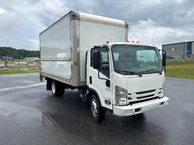 Isuzu NPR EFI Box Truck - 350HP, 6 Speed Automatic, Roll up Door