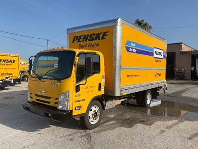 Isuzu NPR EFI Box Truck - 350HP, 6 Speed Automatic, Roll up Door