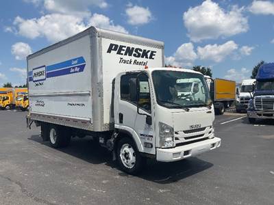 Isuzu NPR EFI Box Truck - 350HP, 6 Speed Automatic, Roll up Door