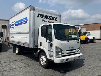 Isuzu NPR EFI Box Truck - 350HP, 6 Speed Automatic, Roll up Door