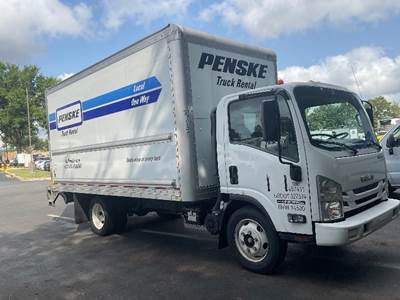 Isuzu NPR EFI Box Truck - 350HP, 6 Speed Automatic, Roll up Door