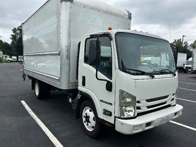 Isuzu NPR EFI 16 ft Box Truck - 297HP, 6 Speed Automatic, Roll up Door