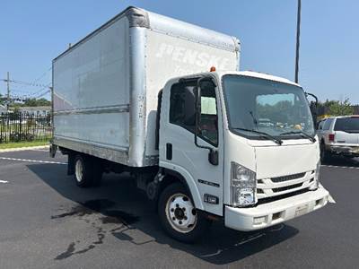 Isuzu NPR EFI 16 ft Box Truck - 297HP, 6 Speed Automatic, Roll up Door