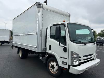 Isuzu NPR EFI 16 ft Box Truck - 297HP, 6 Speed Automatic, Roll up Door
