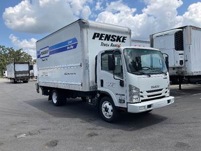 Isuzu NPR EFI 16 ft Box Truck - 297HP, 6 Speed Automatic, Roll up Door