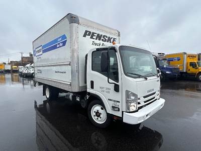 Isuzu NPR EFI Box Truck - 297HP, 6 Speed Automatic, Roll up Door
