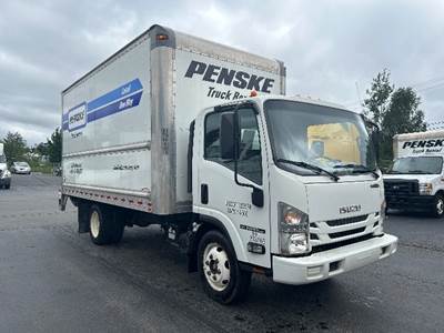 Isuzu NPR EFI Box Truck - 297HP, 6 Speed Automatic, Roll up Door