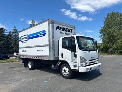 Isuzu NPR EFI Box Truck - 297HP, 6 Speed Automatic, Roll up Door