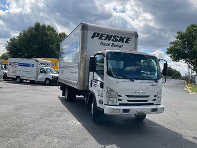 Isuzu NPR EFI Box Truck - 297HP, 6 Speed Automatic, Roll up Door