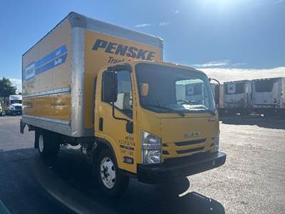 Isuzu NPR EFI Box Truck - 350HP, 6 Speed Automatic, Roll up Door