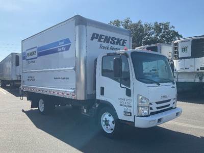 Isuzu NPR EFI Box Truck - 297HP, 6 Speed Automatic, Roll up Door