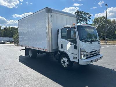 Isuzu NPR EFI Box Truck - 350HP, 6 Speed Automatic, Roll up Door