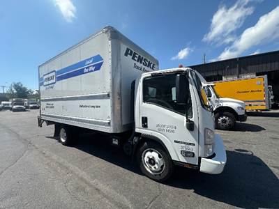 Isuzu NPR EFI Box Truck - 297HP, 6 Speed Automatic, Roll up Door