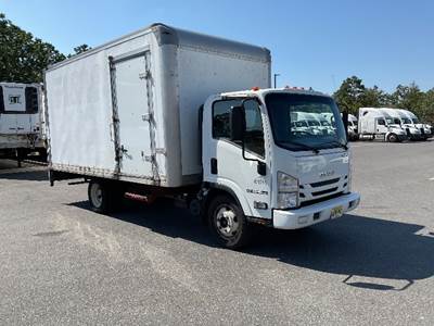 Isuzu NPR EFI Box Truck - 350HP, 6 Speed Automatic, Roll up Door