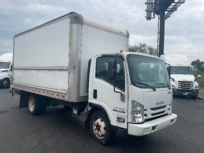 Isuzu NPR EFI 16 ft Box Truck - 297HP, 6 Speed Automatic, Roll up Door