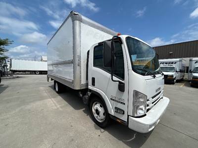 Isuzu NPR EFI Box Truck - 297HP, 6 Speed Automatic, Roll up Door