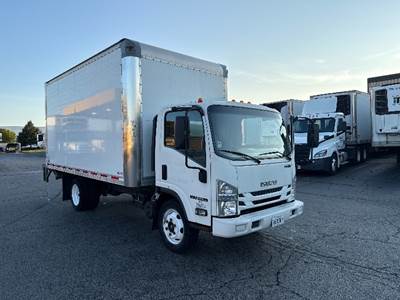 Isuzu NPR EFI Box Truck - 297HP, 6 Speed Automatic, Roll up Door