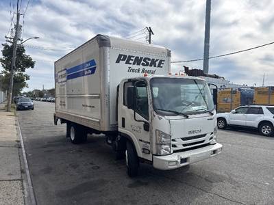 Isuzu NPR EFI Box Truck - 297HP, 6 Speed Automatic, Roll up Door