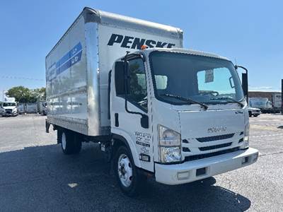 Isuzu NPR EFI Box Truck - 297HP, 6 Speed Automatic, Roll up Door