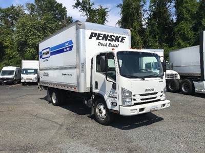 Isuzu NPR EFI 16 ft Box Truck - 297HP, 6 Speed Automatic, Roll up Door