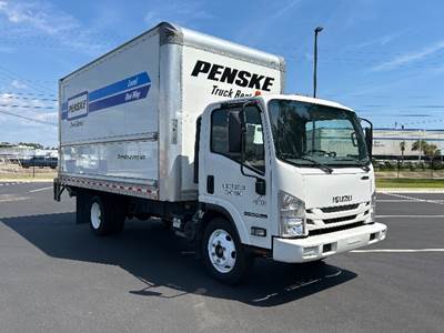 Isuzu NPR EFI Box Truck - 350HP, 6 Speed Automatic, Roll up Door