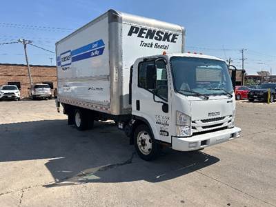 Isuzu NPR EFI Box Truck - 297HP, 6 Speed Automatic, Roll up Door