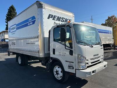Isuzu NPR EFI Box Truck - 297HP, 6 Speed Automatic, Roll up Door