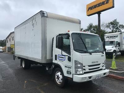 Isuzu NPR EFI Box Truck - 297HP, 6 Speed Automatic, Roll up Door