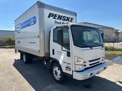 Isuzu NPR EFI Box Truck - 297HP, 6 Speed Automatic, Roll up Door