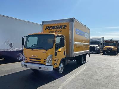 Isuzu NPR EFI Box Truck - 350HP, 6 Speed Automatic, Roll up Door