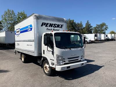 Isuzu NPR EFI 16 ft Box Truck - 297HP, 6 Speed Automatic, Roll up Door