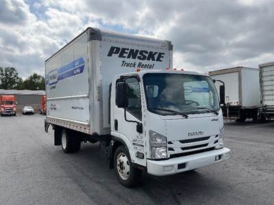 Isuzu NPR EFI Box Truck - 350HP, 6 Speed Automatic, Roll up Door