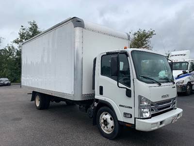 Isuzu NPR EFI Box Truck - 297HP, 6 Speed Automatic, Roll up Door