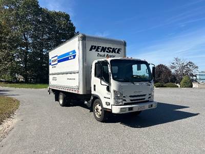 Isuzu NPR EFI Box Truck - 350HP, 6 Speed Automatic, Roll up Door