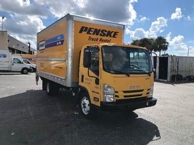 Isuzu NPR EFI Box Truck - 350HP, 6 Speed Automatic, Roll up Door