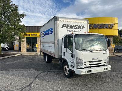 Isuzu NPR EFI Box Truck - 297HP, 6 Speed Automatic, Roll up Door