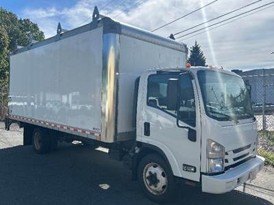 Isuzu NPR EFI Box Truck - 350HP, 6 Speed Automatic, Roll up Door
