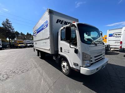 Isuzu NPR EFI Box Truck - 297HP, 6 Speed Automatic, Roll up Door