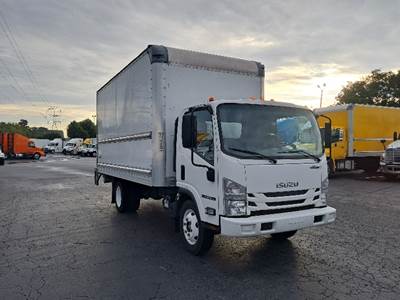 Isuzu NPR EFI Box Truck - 297HP, 6 Speed Automatic, Roll up Door